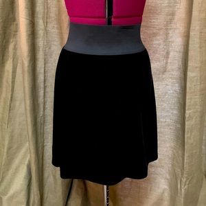 Chinese Laundry black velvet skirt (size 4)